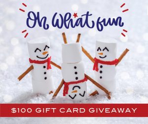 Oh What Fun $100 Gift Card Giveaway